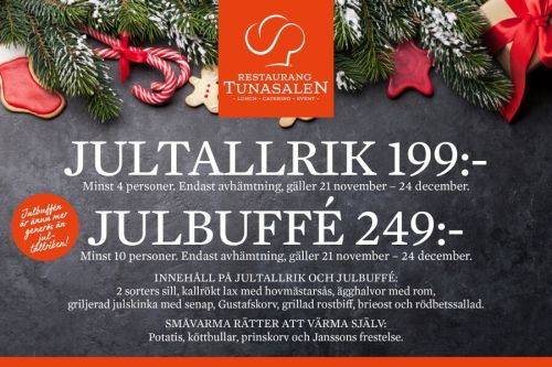 Tunasalens julbord