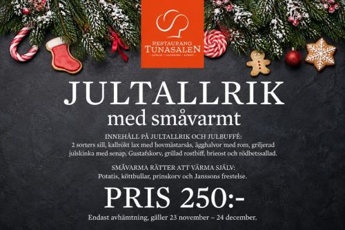 Tunasalens julbord