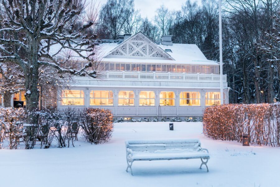 Klassiskt julbord i vackra Ulriksdals Värdshus