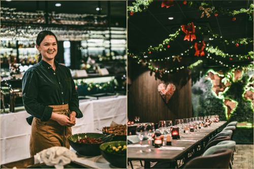 Vessels stora julbordsbuffé