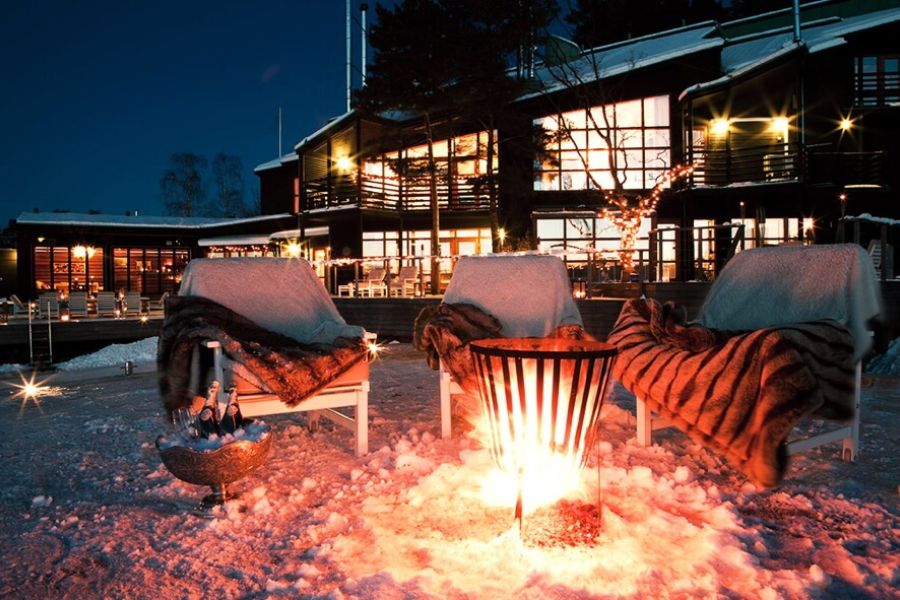 Julfest i er egna lyxiga julvilla - Villa Soludden