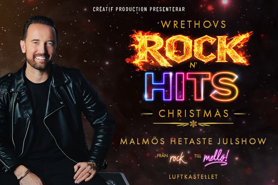 Malmös hetaste julshow - Wrethov’s ROCK N’ HITS Christmas på Luftkastellet